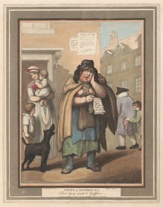 Serie di otto (3): Grida di Londra da Thomas Rowlandson