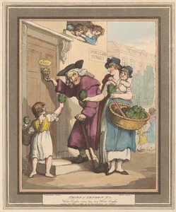 Serie di otto (5): Grida di Londra da Thomas Rowlandson