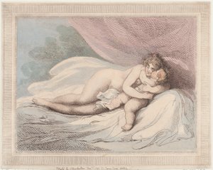 Venere Dormiente Abbracciando un Bambino