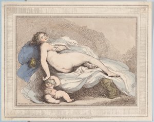 Venere dormiente e Amore, 1799