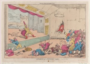 Giochi di una fiera di campagna, Parte terza da Thomas Rowlandson