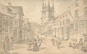 St. Austle, Cornovaglia, 1780-1827 da Thomas Rowlandson
