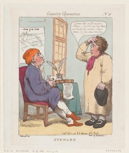 Steward, 10 settembre 1799 da Thomas Rowlandson