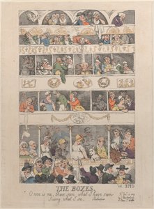 Le Scatole, 12 dicembre 1809 da Thomas Rowlandson