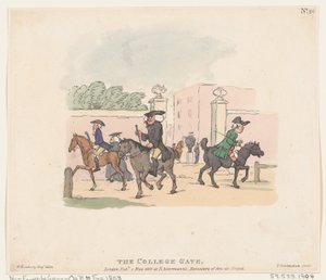 Il cancello del college, 1 maggio 1803