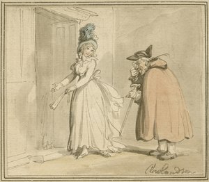 La Cortigiana da Thomas Rowlandson