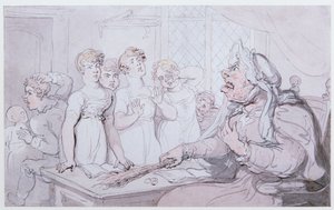 La crudele padrona da Thomas Rowlandson