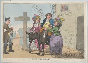 La partenza, 29 aprile 1784