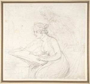 La lezione di disegno da Thomas Rowlandson