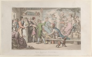 Il Ritratto di Famiglia, da Il Vicario di Wakefield da Thomas Rowlandson