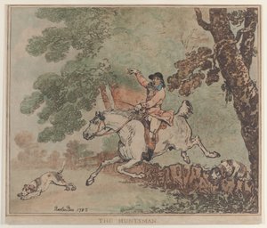 Il cacciatore da Thomas Rowlandson