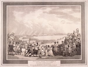 I volontari a cavallo di Londra e Westminster, 1798 da Thomas Rowlandson