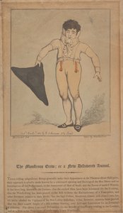 Il mostruoso Craw; ovvero un animale appena scoperto da Thomas Rowlandson