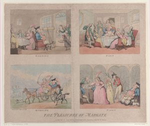 I Piaceri di Margate, 25 luglio 1800 da Thomas Rowlandson