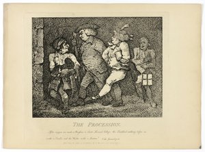 La processione, da Il giro delle Ebridi di Boswell