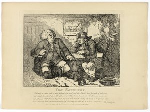 Il recupero, da Il giro delle Ebridi di Boswell da Thomas Rowlandson