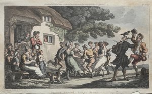 Il Rev. Dr. Syntax Sport rurale, 1813 da Thomas Rowlandson