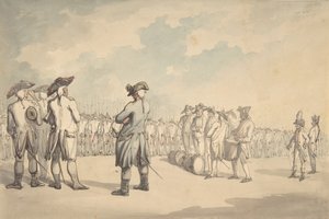 La recensione, ca. 1800 da Thomas Rowlandson