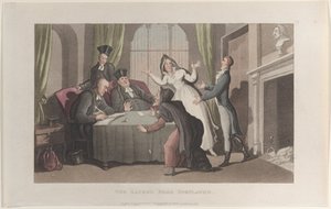 La Pagina Sacra Esposta, dal Journal of Sentimental Travels in the Southern Provinces..., 1821 da Thomas Rowlandson