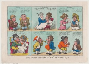 La storia segreta di Crim Con, Fig 1 da Thomas Rowlandson