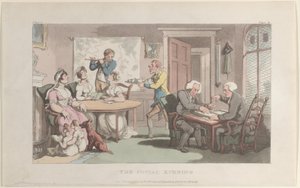 La serata sociale, da Il vicario di Wakefield