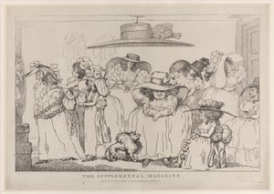 The Supplemental Magazine, 1 gennaio 1786 da Thomas Rowlandson