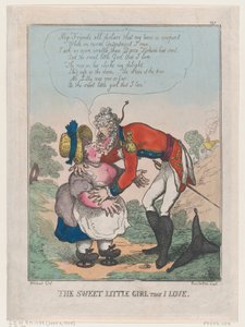 La dolce bambina che amo da Thomas Rowlandson