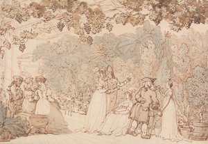 The Vinery da Thomas Rowlandson