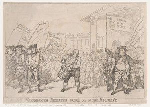 Il disertore di Westminster espulso dal reggimento, 18 maggio 1784