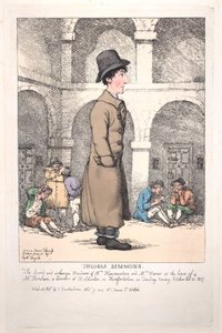 Thomas Simmons, 9 novembre 1807 da Thomas Rowlandson