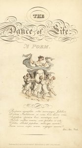 Pagina del titolo con titolo calligrafico e vignetta