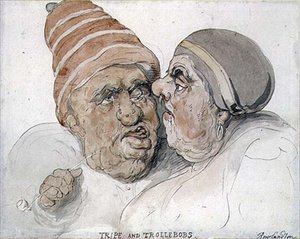 Tripe e Trollebobs da Thomas Rowlandson