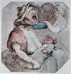 Balia interrotta da Thomas Rowlandson