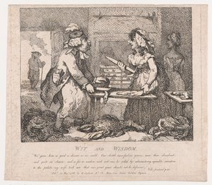 Wit and Wisdom Picturesque Beauties of Boswell, Parte Prima da Thomas Rowlandson