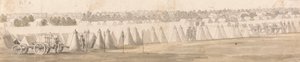 Un accampamento nelle Fiandre da Thomas Sandby