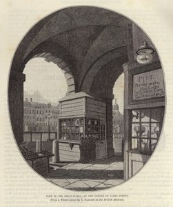 Veduta della grande piazza all