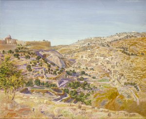 Veduta di Gerusalemme, 1854