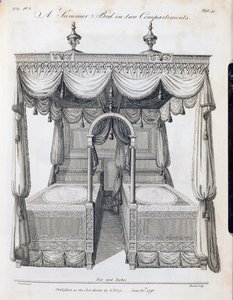 Letto estivo in due compartimenti: tavola 41, da 