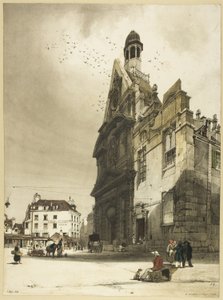 Chiesa di St. Etienne du Mont, Parigi da Thomas Shotter Boys