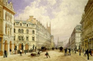 Viadotto di Holborn verso Est, Città di Londra