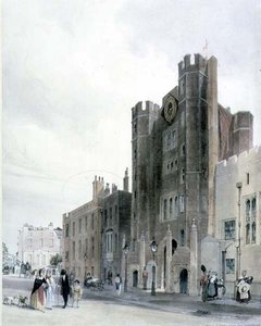 Fronte nord del Palazzo di St. James da Cleveland Row da Thomas Shotter Boys