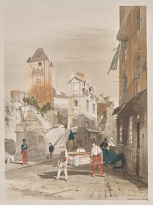 Architettura pittoresca a Parigi, Gand, Anversa, Rouen: Tour de Remy, Dieppe, Francia