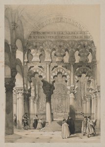Schizzi pittoreschi in Spagna: La Moschea, Cordova, 1837 da Thomas Shotter Boys
