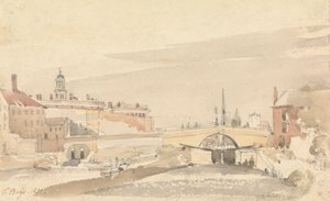 Il ponte dei mulini del castello, York da Thomas Shotter Boys