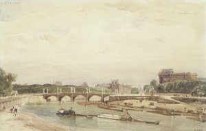 Il ponte della Concorde visto dal Cours la Reine da Thomas Shotter Boys