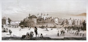Torre di Londra, 1842 da Thomas Shotter Boys