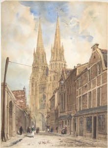 Veduta di Bayeux da Thomas Shotter Boys