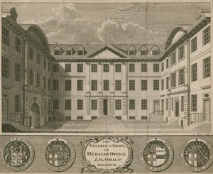Il Collegio degli Araldi, o Ufficio degli Araldi, Londra
