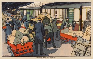 Il treno postale irlandese a Euston da Thomas Somerfield