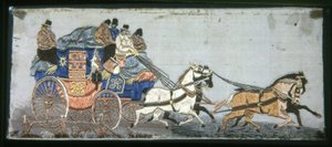 "La carrozza della Royal Mail di Londra e York" da Thomas Stevens